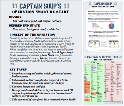 Captain Soup's operation smart re-start guide